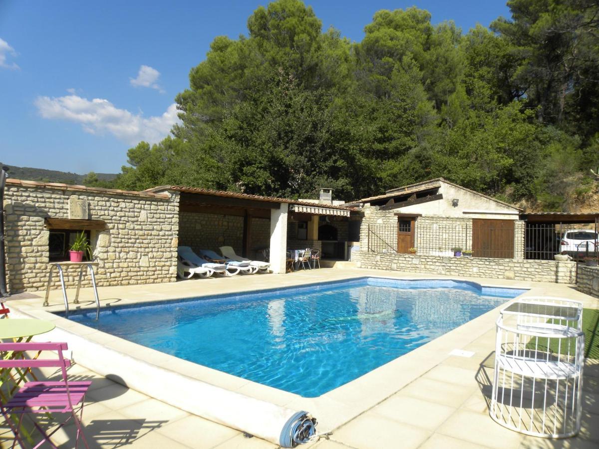 Les Vallons Holiday Home Lioux Exteriör bild