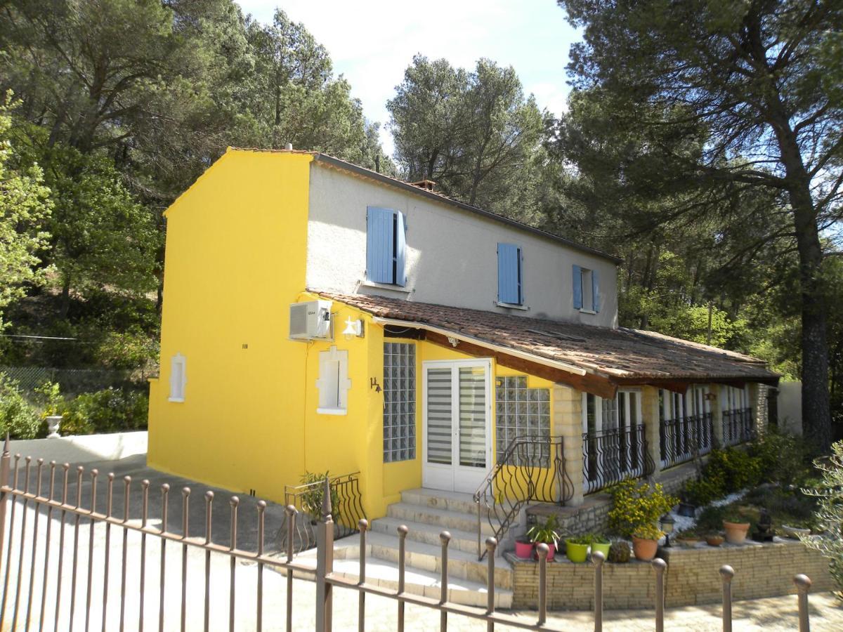 Les Vallons Holiday Home Lioux Exteriör bild